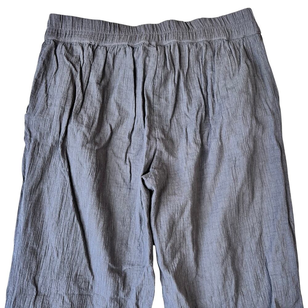 Known Supply Women's 100% Organic Cotton Gray Pull On Sterling Pants - Large‎ - Picture 7 of 10